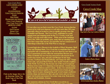 Tablet Screenshot of cavecreekvisitorsguide.com